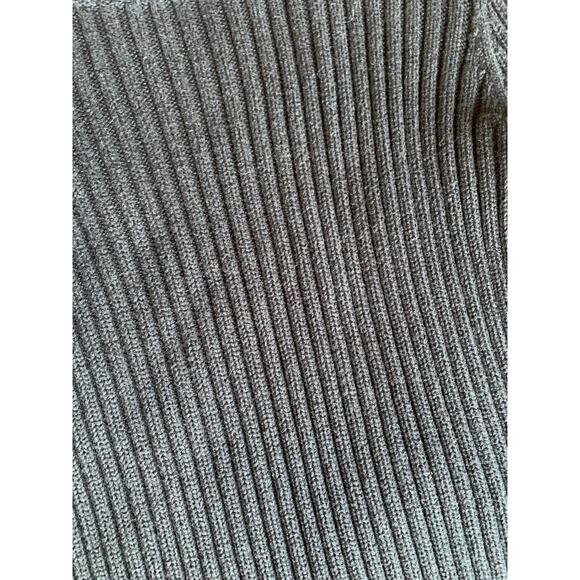 Women's VINTAGE black Y2K 100% cotton J.Crew THICK cable knit sweater SIZE XS - Picture 5 of 5